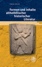 Buchcover Formen und Inhalte althethitischer historischer Literatur