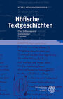 Buchcover Höfische Textgeschichten