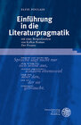 Buchcover Einführung in die Literaturpragmatik