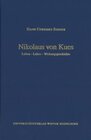 Buchcover Cusanus-Studien / Nikolaus von Kues