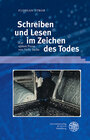 Buchcover Schreiben und Lesen im Zeichen des Todes