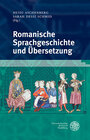 Buchcover Romanische Sprachgeschichte und Übersetzung