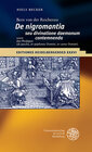 Buchcover Bern von der Reichenau ‚De nigromantia seu divinatione daemonum contemnenda‘ sowie drei Predigten (‚de pascha‘, ‚in epip