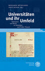 Buchcover Universitäten und ihr Umfeld