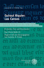 Buchcover Guiraut Riquier: Las Cansos
