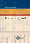 Buchcover Internetlinguistik