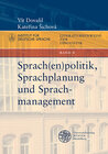 Buchcover Sprach(en)politik, Sprachplanung und Sprachmanagement