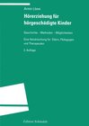 Buchcover Hörerziehung für hörgeschädigte Kinder