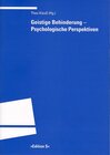 Buchcover Geistige Behinderung – Psychologische Perspektiven