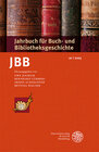 Buchcover Jahrbuch für Buch- und Bibliotheksgeschichte 10 | 2025