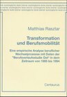 Buchcover Transformation und Berufsmobilität