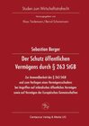 Buchcover Der Schutz öffentlichen Vermögens durch § 263 StGB