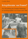 Buchcover Kriegsliteratur von Frauen?