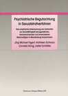 Buchcover Psychiatrische Begutachtung in Sexualstrafverfahren