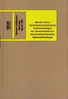 Buchcover Untersuchungen zur deuteronomisch-deuteronomistischen Namenstheologie
