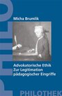 Buchcover Advokatorische Ethik