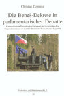 Buchcover Die Benes-Dekrete in parlamentarischer Debatte