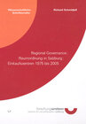 Buchcover Regional Governance - Raumordnung in Salzburg - Einkaufszentren 1975 bis 2005