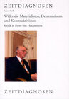 Buchcover Wider die Materialisten, Deterministen und Konstruktivisten