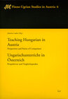 Buchcover Ungarischunterricht in Österreich /Teaching Hungarian in Austria
