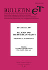 Buchcover Bulletin ET. Zeitschrift für Theologie in Europa