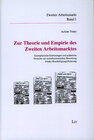 Buchcover Zur Theorie und Empirie des Zweiten Arbeitsmarktes