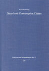 Buchcover Speed und Consumption Claims