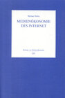 Buchcover Medienökonomie des Internet