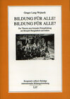 Buchcover Bildung für alle! Bildung für alle?