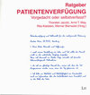Buchcover Ratgeber Patientenverfügung