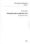 Buchcover Kulturphilosophie in gefährlicher Zeit