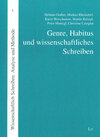 Buchcover Genre, Habitus und wissenschaftliches Schreiben