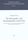 Buchcover Die Wirtschafts- und Kriminalpolitik der USA