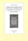 Buchcover Artificium de applicatione Astrologiae ad Medicinam