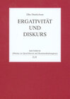 Buchcover Ergativität und Diskurs
