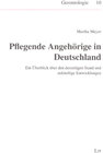 Buchcover Pflegende Angehörige in Deutschland