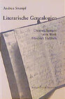 Buchcover Literarische Genealogien