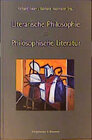 Buchcover Literarische Philosophie - philosophische Literatur