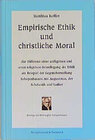 Buchcover Empirische Ethik und christliche Moral