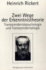 Buchcover Zwei Wege der Erkenntnistheorie