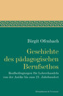 Buchcover Geschichte des pädagogischen Berufsethos