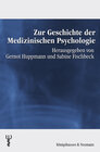 Buchcover Zur Geschichte der Medizinischen Psychologie