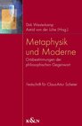 Buchcover Metaphysik und Moderne