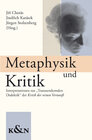 Buchcover Metaphysik und Kritik