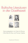 Buchcover Baltische Literaturen in der Goethezeit