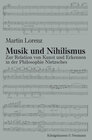 Buchcover Musik und Nihilismus