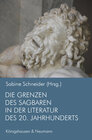 Buchcover Die Grenzen des Sagbaren in der Literatur des 20. Jahrhunderts
