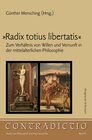 Buchcover »Radix totius libertatis«