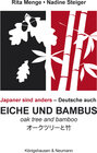 Buchcover Eiche und Bambus. Oak tree and Bamboo