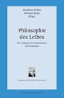 Buchcover Philosophie des Leibes